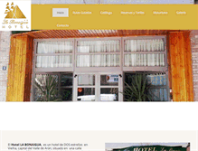 Tablet Screenshot of hotellabonaigua.com